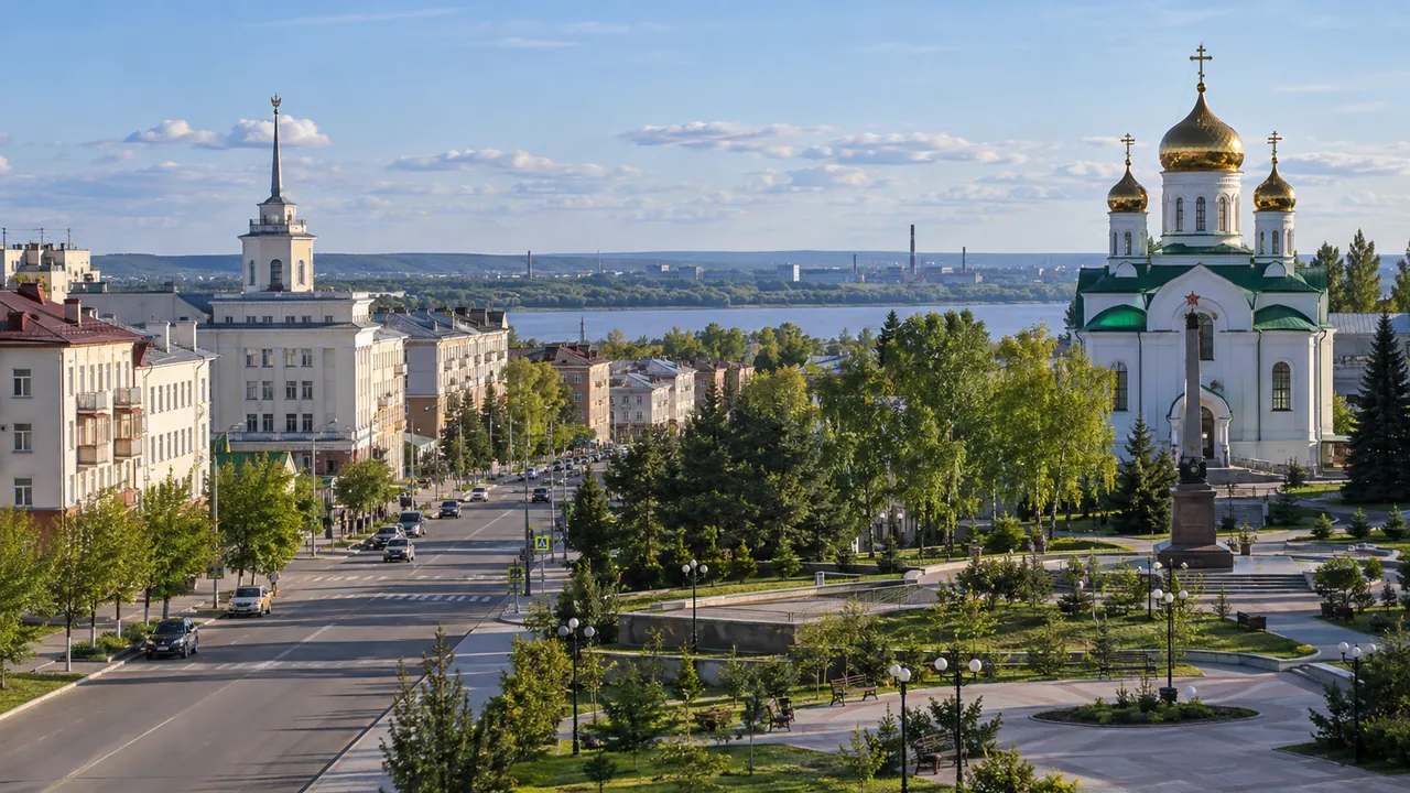 Иллюстрация направления Пермь — Бугульма